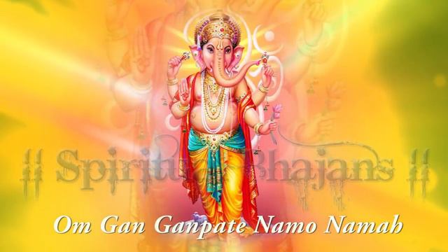 Ganesh Mantra - Om Gan Ganapataye Namo Namah By Suresh Wadkar Spiritual Bhajans смотреть онлайн