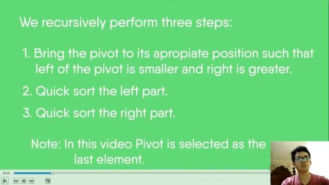 DSA Review | Part 50: Quick Sort смотреть онлайн