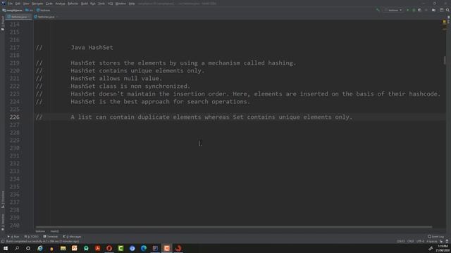 #27 In java what is List Interface and HashSet with example смотреть онлайн
