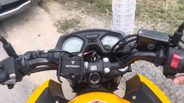 Обзор спорт байка Honda Cb650f