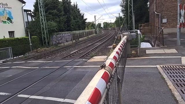 Bahnübergang Erbach, Taunusstraße // Railroad Crossing // Spoorwegovergang смотреть онлайн