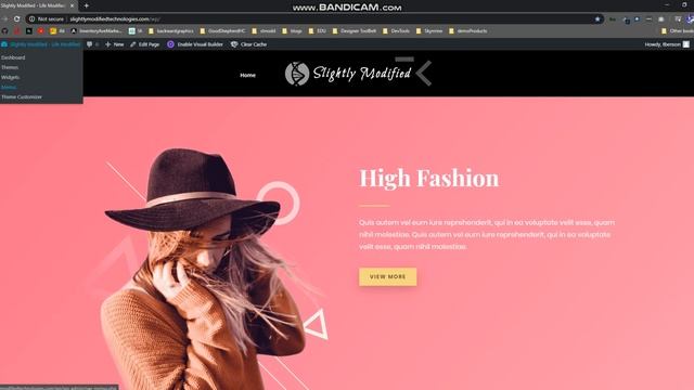 Slightly Modified Technologies Presents: How to Update menu items | Homepage | Divi | WordPress смотреть онлайн