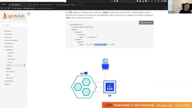 Deployments (Part 5/6) — Kubernetes in the Enterprise Virtual Lab смотреть онлайн
