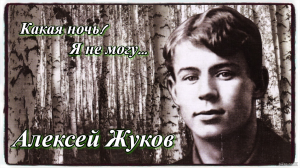 Алексей Жуков - Какая ночь! Я не могу... (стихи С. Есенина)