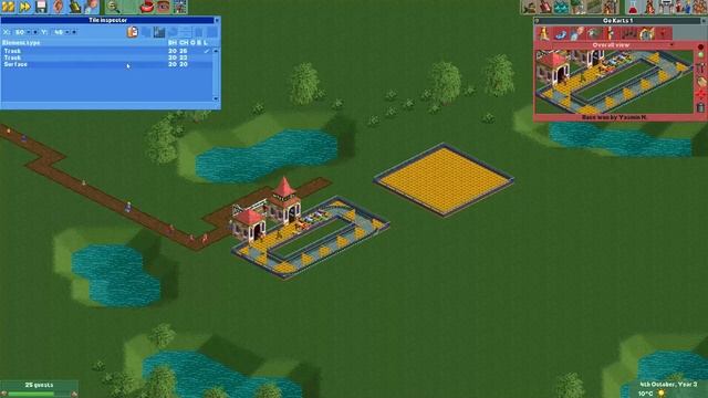 Git Gud at OpenRCT2 #40: Go Karts on Flying Saucer track! смотреть онлайн