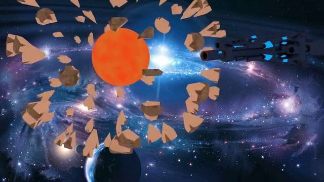 Blender 3D - разрушение планеты космическим кораблем смотреть онлайн