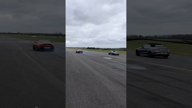 Aston Martin Vantage near CRASH! смотреть онлайн