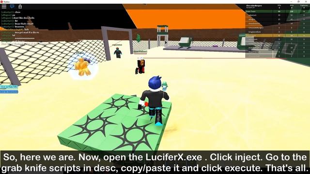 ✔️ROBLOX INSANE GRAB KNIFE HACK WORKING! FULL LUA EXECUTOR HACK WITH SCRIPT PACK! APRIL 2018 смотреть онлайн