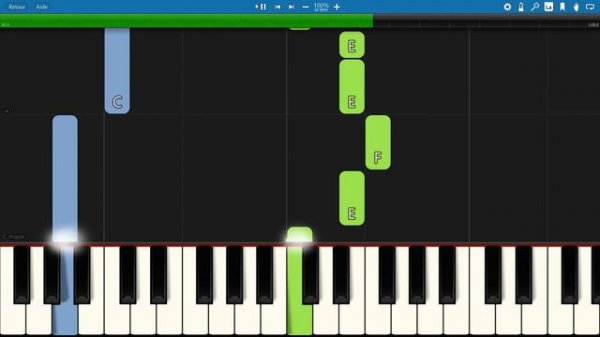 SUPER EASY tutorial "SAKURA SAKURA" traditional japanese song for beginners, with free sheet music