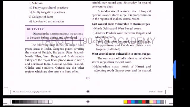 8th std | social science | Geography | Unit 5 Hazards смотреть онлайн