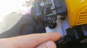 Почему глохнет мотокоса | бензотриммер | при нажатии на газ ? РЕШАЕМ ЭТУ ПРОБЛЕМУ /Al-ko frs 4125