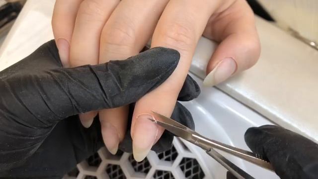 ?Маникюр на клиенте?Интересный дизайн