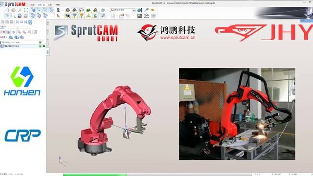 Система для программирования промышленных роботов SprutCAM Robot, SPRUT (Россия) смотреть онлайн