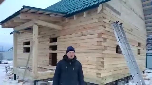 Отзыв клиента на дом 8х9 из бруса, дер. Алешково, Яросл. область смотреть онлайн