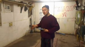 Самодельный обратный молоток для выпрямления вмятин на авто!