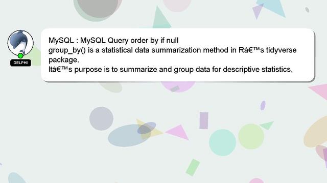 MySQL : MySQL Query order by if null смотреть онлайн