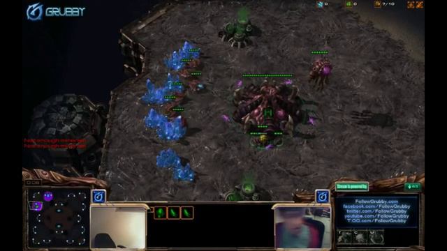 Grubby - StarCraft II - EU Grandmaster - Being a boss! смотреть онлайн
