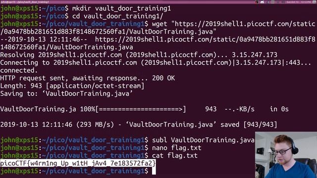 PicoCTF 2019 [07] Unzip, RE & Rot13 смотреть онлайн