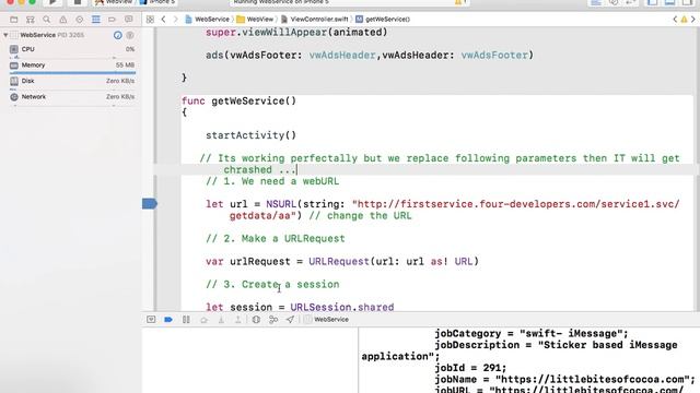 Wed API: Encode URL using SWIFT 3.0 and Xcode 8.2.1 смотреть онлайн