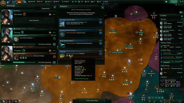 Stellaris - [Peace Among the Stars - Episode 2] - Twitch Livestream VOD смотреть онлайн