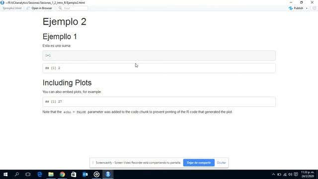 8 R Markdown vs R script смотреть онлайн