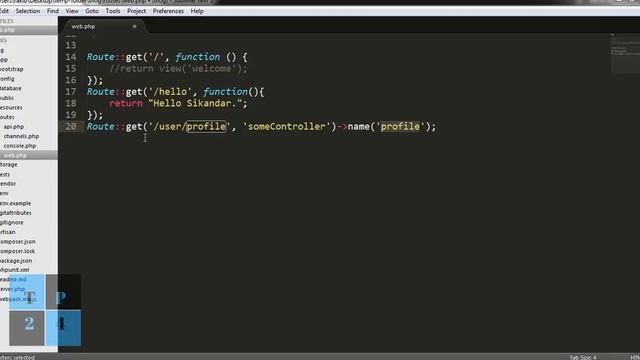 Laravel 5.4 Basic Tutorial [4]: Basic Routing, Route Parameters and Named Routes in Laravel 5.4 смотреть онлайн