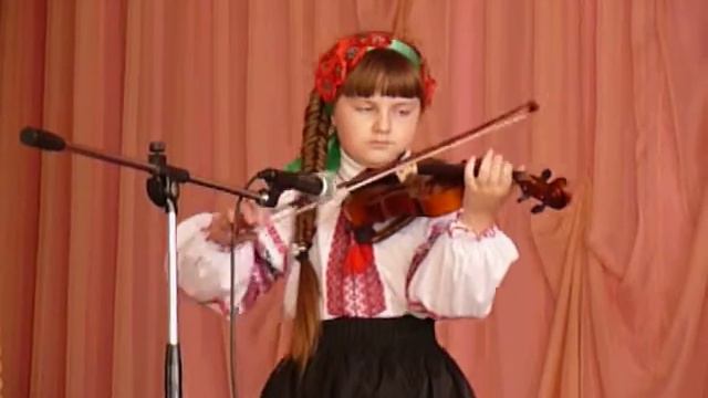 Гнипа Вікторія - мелодія М. Скорика. Викладач класу скрипки Гадяцької ДМШ Гриб Валентина Михайлівна