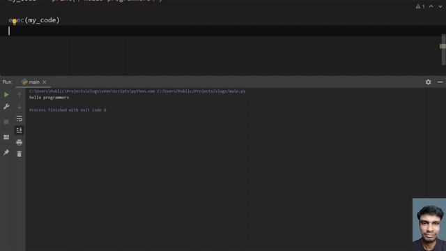 Write a Python Program to Execute a String Containing Python Code смотреть онлайн
