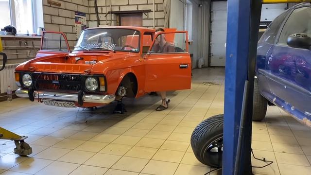 STANCE МОСКВИЧ 412. Свап мотора. Часть 3. Первый запуск.