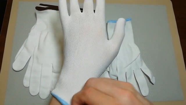 Перчатки нумизматические нейлоновые, бесшовные (размеры «9» и «10») смотреть онлайн