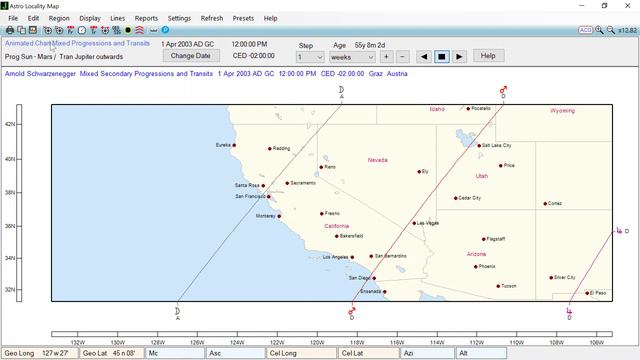 Циклокартография в программе Janus