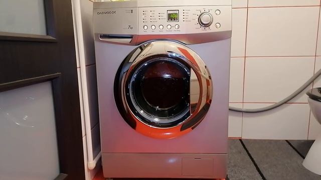 DAEWOO washing machine Cotton 40°C wash смотреть онлайн