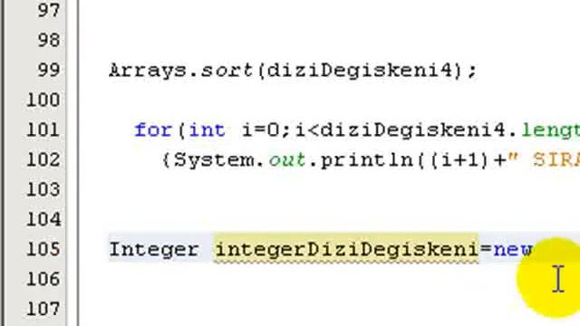ders 35 java tek boyutlu diziler 4 смотреть онлайн