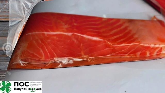 Вакуум упаковочная машина высокопроизводительная поточная для упаковки: рыбы, мяса, овощей и фрукто смотреть онлайн