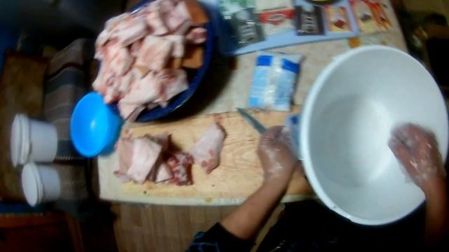 Сухой способ засолки сала. смотреть онлайн