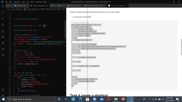 Creating Shortcuts in Google Drive API смотреть онлайн