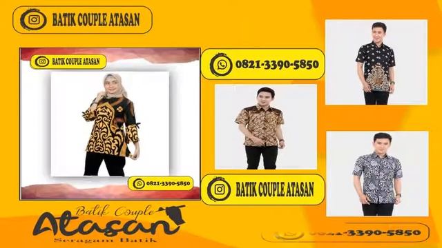 Model Baju Batik Seragam Nikahan | Harga Seragam Batik Pernikahan - Seragam Batik Online