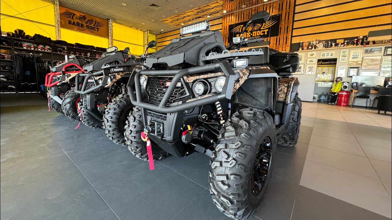 Два AODES Pathcross 1000 ARMY с доработками от Байк-Пост уехали в Новосибирск смотреть онлайн