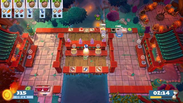 Overcooked! 2 | Spring Festival | Level 1-5 | 1 player (solo) | 4 stars смотреть онлайн