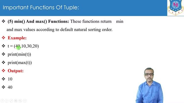 Lec-27_Functions Of Tuple, Tuple Packing & Unpacking | Python Programming | First Year Engineering смотреть онлайн