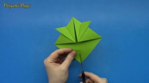 Как сделать Черепаху из бумаги | Оригами Животные своими руками без клея