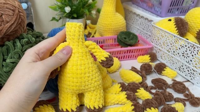 Что успела связать за неделю / Вязаные игрушки амигуруми смотреть онлайн