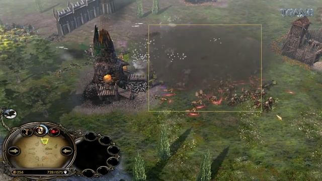 LOTR BFME 2 - Rise of the Witch-King - FFA на 4 игрока. смотреть онлайн