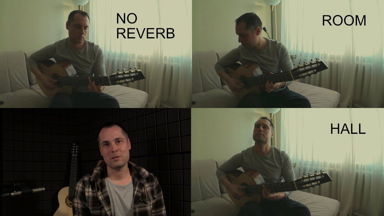 Нужна ли реверберация при записи гитары? смотреть онлайн