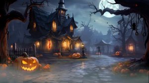 Haunted House Ambience with Hanging Corpses 🎃 Dark, Spooky, Horror | Scary Halloween Music
