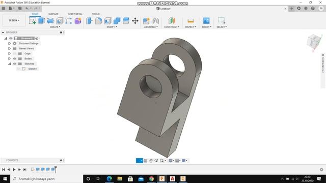 Drew the body in Inventor, AutoCAD, Fusion 360/ Parçayı Inventor, AutoCAD, Fusion 360'da çizdim #12 смотреть онлайн