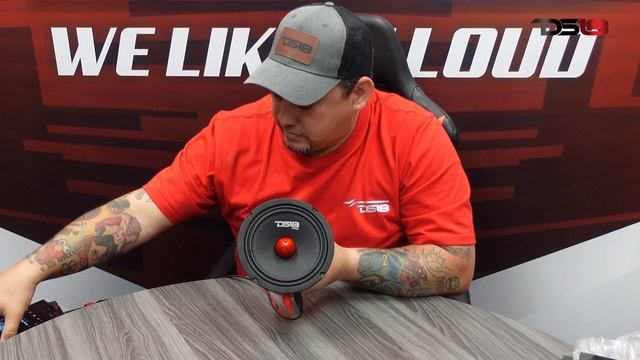 DS18 PRO-GM6B 6.5" Mid-Range Loudspeaker with Bullet смотреть онлайн