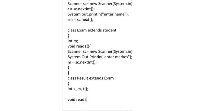Program in Java to implement multiple inheritance. смотреть онлайн