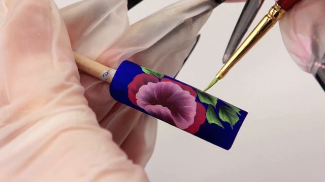 Hibiscus One Stroke Flowers Nailart Pinselmalerei Tutorial by Liliya Sereditskaya *Werbe- Teaser* смотреть онлайн