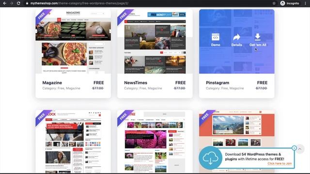 Free WordPress Premium Themes | Wordpress Themes Detector смотреть онлайн
